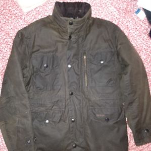 Barbour wax cotton jacket size small (really nice garment)